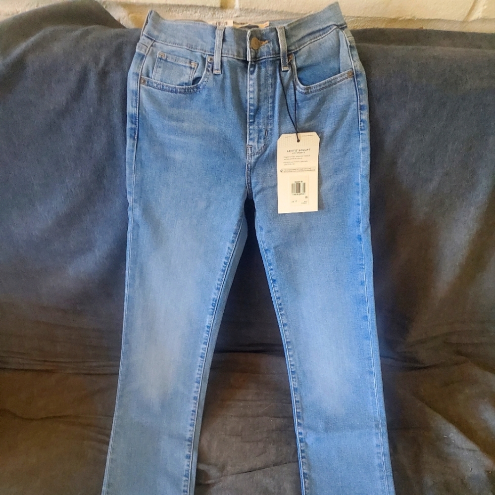Levi 724 high-rise straight jeans